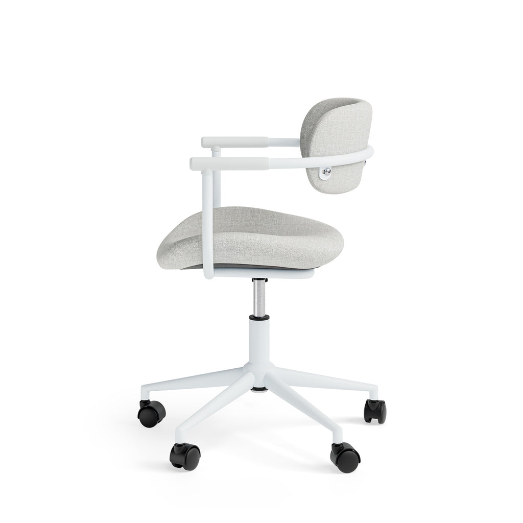 Cadeira de escritorio Oxford cinza