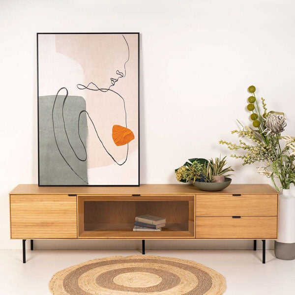 Quadro Breast 80x120cm preto