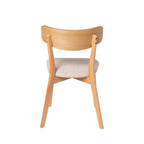 Cadeira Keira Carvalho / beige