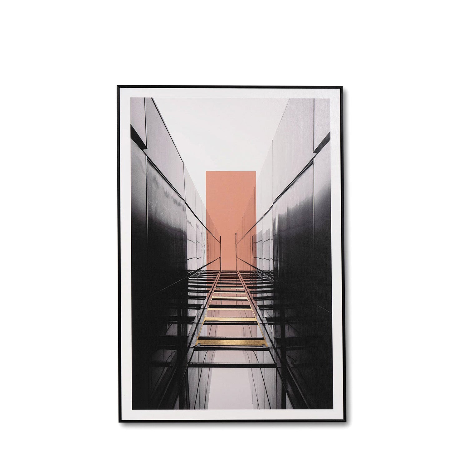 Quadro Stairs 80x120cm preto