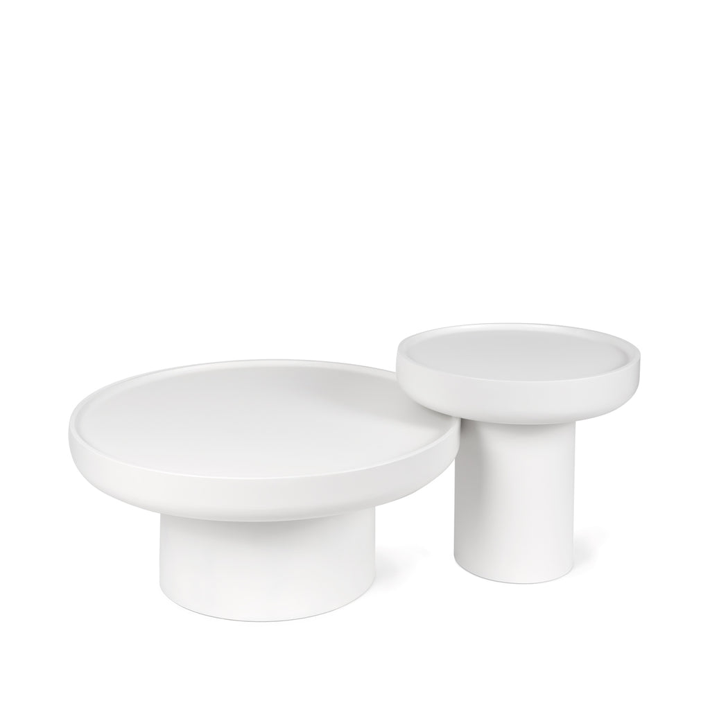 Mesa auxiliar Rodney 50cm branco