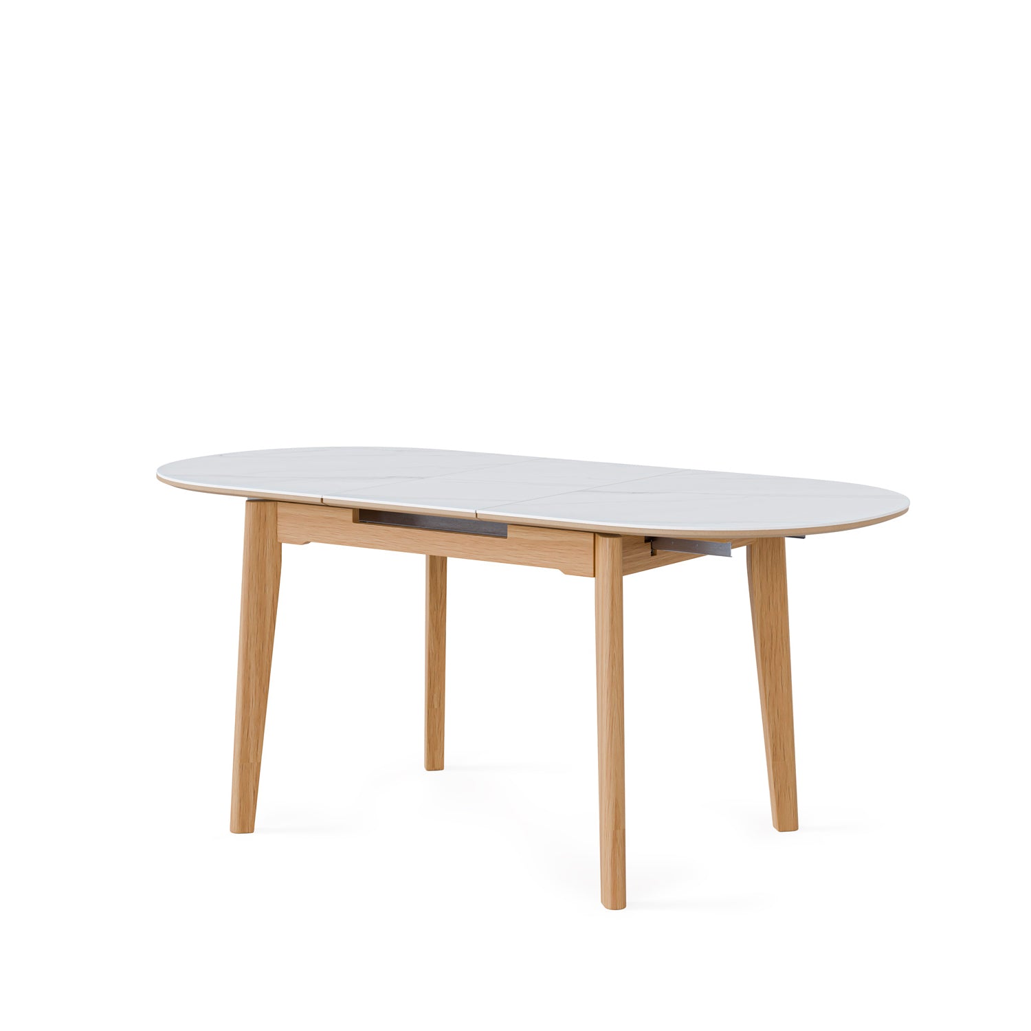 Mesa Velma 140cm branco/ Carvalho