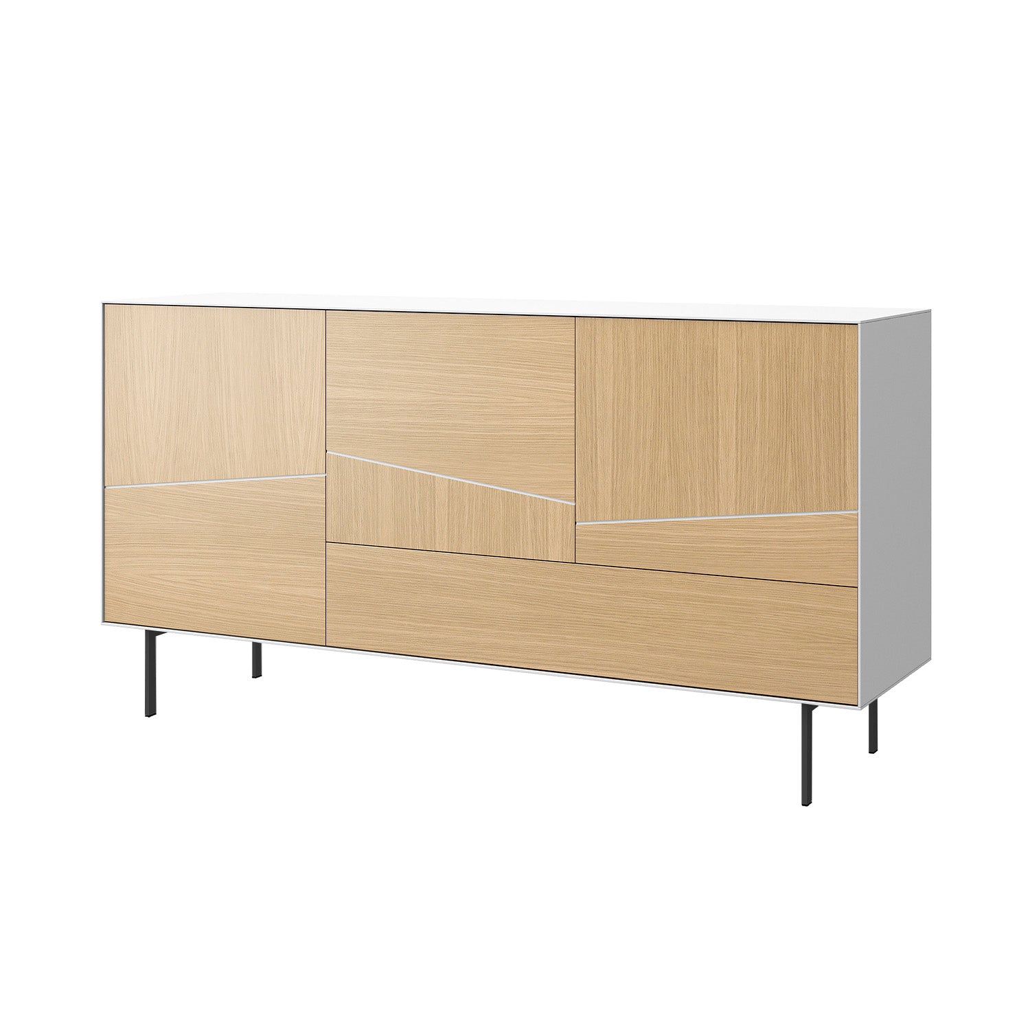 Aparador Siena 160cm  Branco