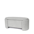 Banqueta Bernice cinza