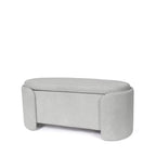 Banqueta Bernice cinza