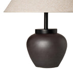 Candeeiro de mesa YESA  preto