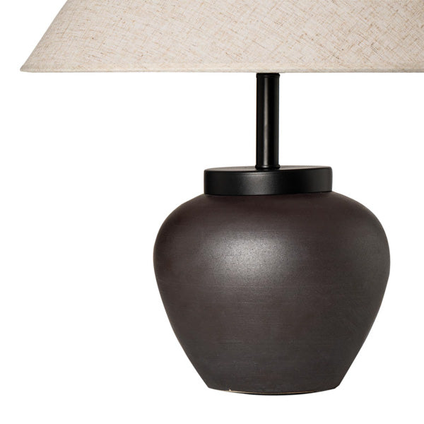 Candeeiro de mesa YESA  preto