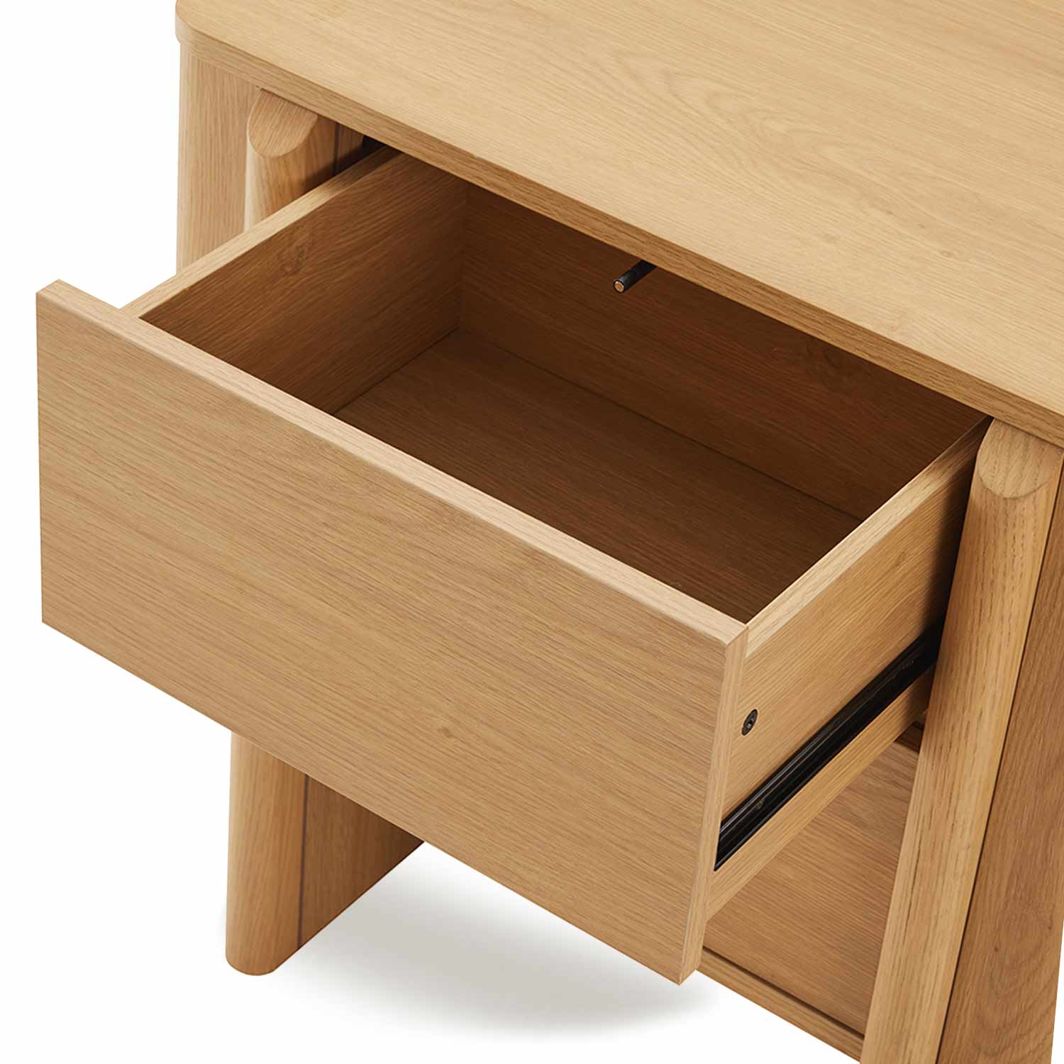 Mesa de cabeceira Sidney 2 gavetas 60cm
