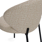 Cadeira Lisbet Beige/Preto