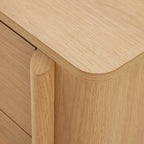 Mesa de cabeceira Sidney 2 gavetas 60cm
