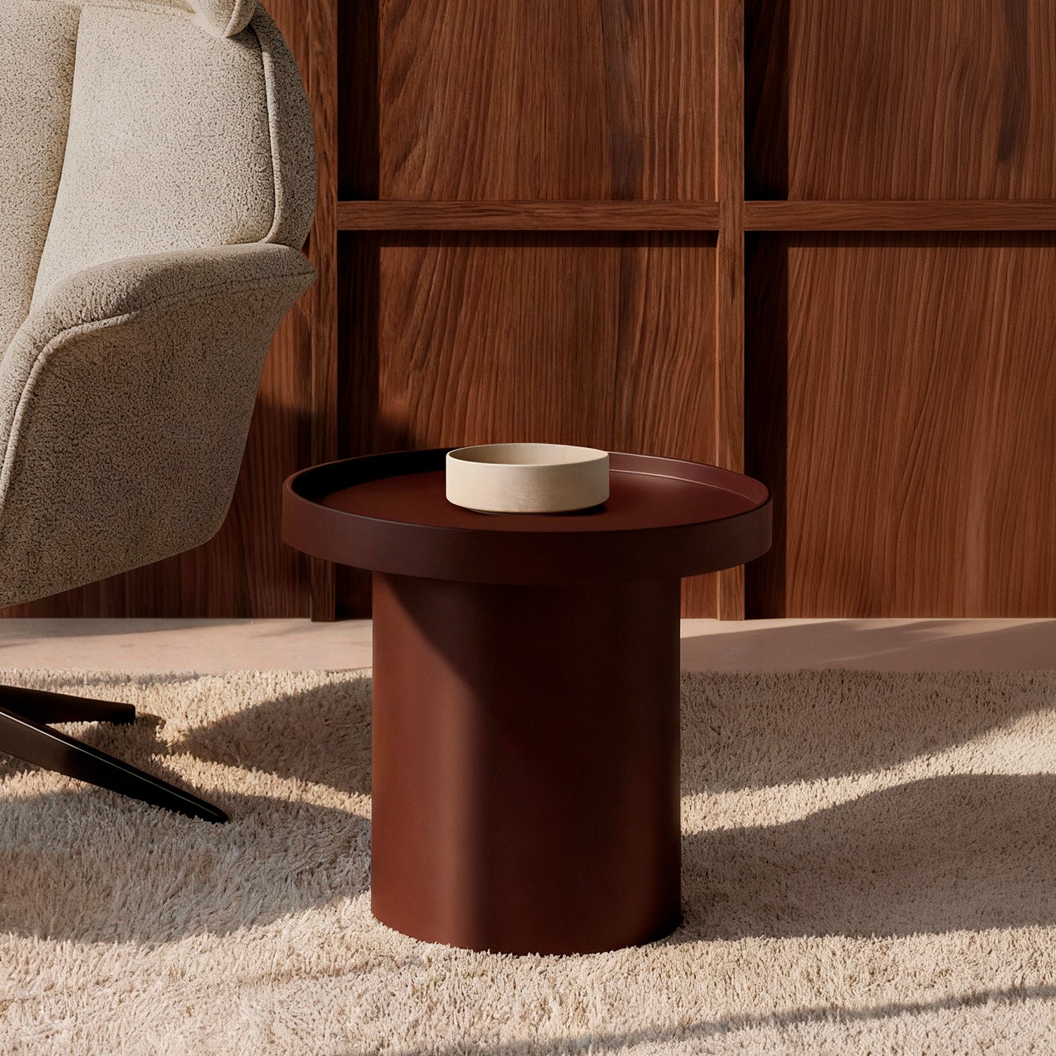 Mesa de centro Warren 50 terracota
