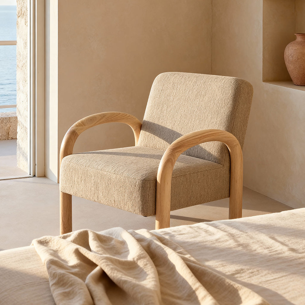 Poltrona Dorothy taupe