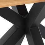 Mesa Grace 220cm natural/preto