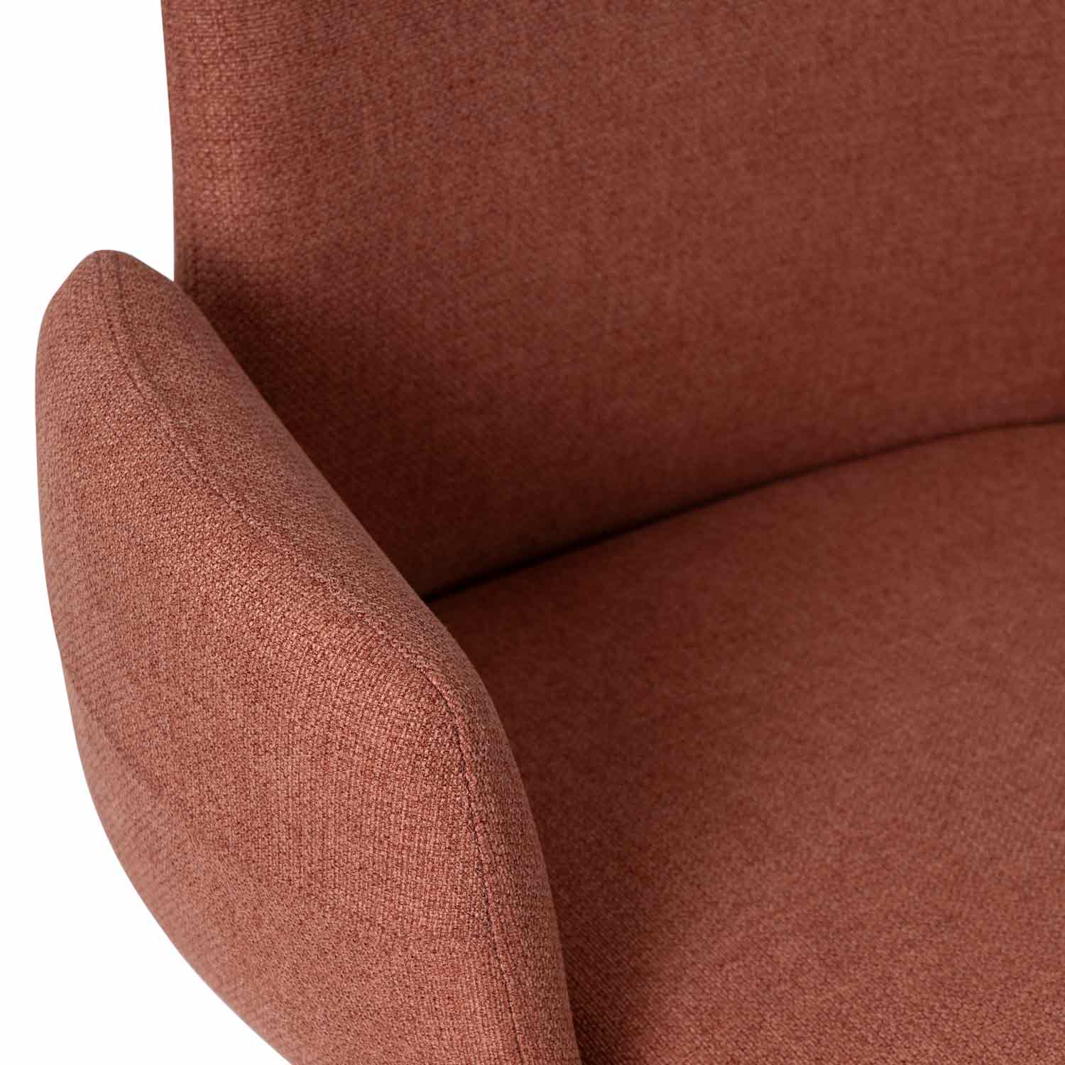 Cadeira de Escritorio British terracota