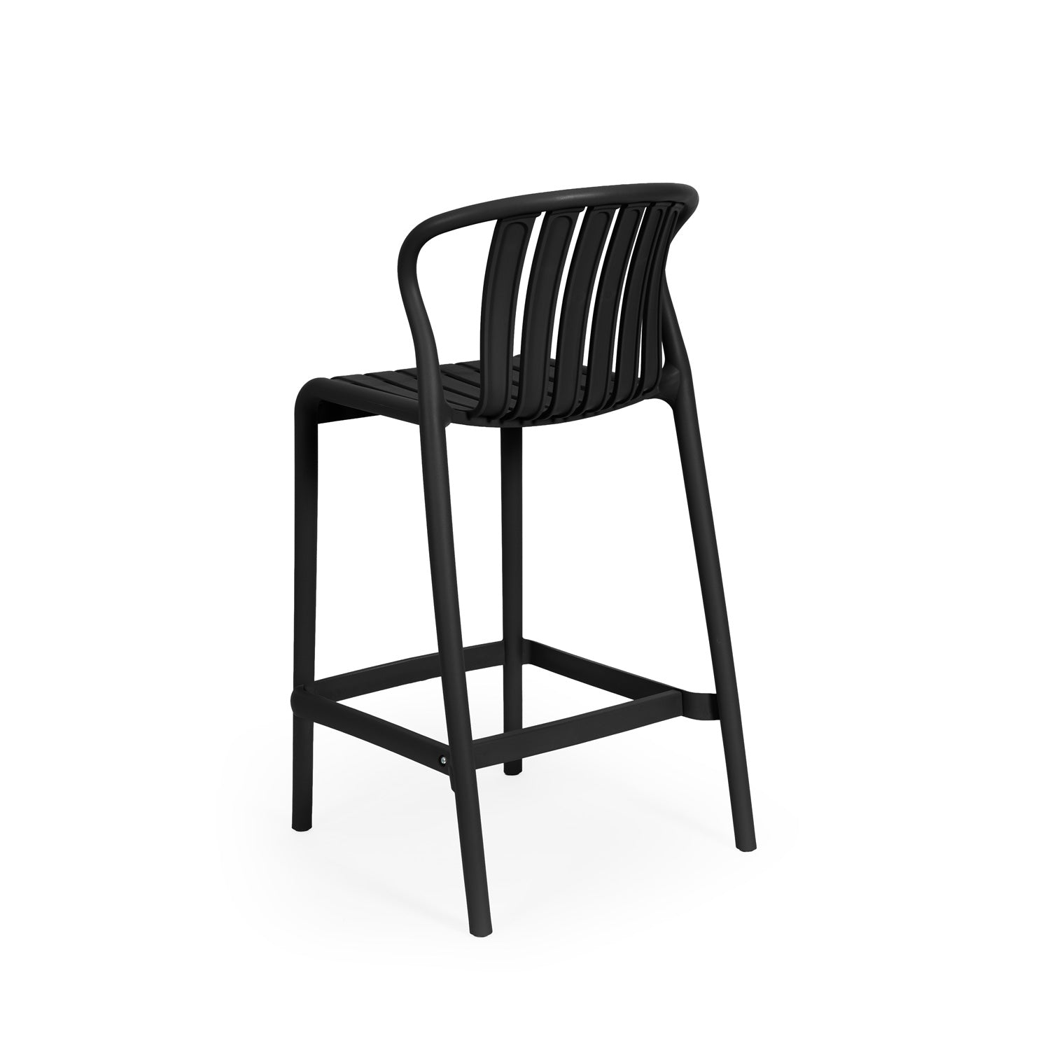 Banco baixo Bastian preto