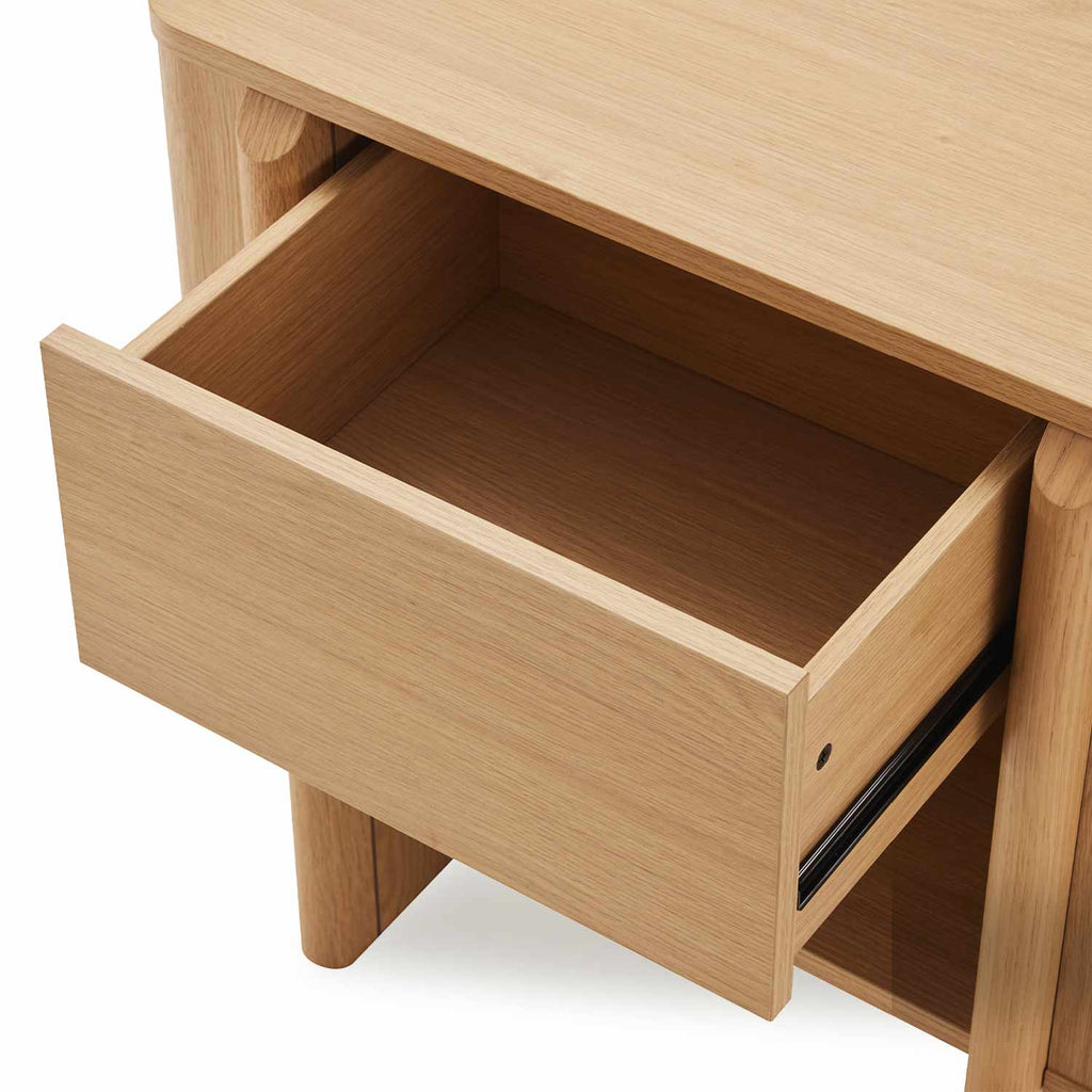 Mesa de cabeceira Sidney 1 gaveta + abertura 60cm