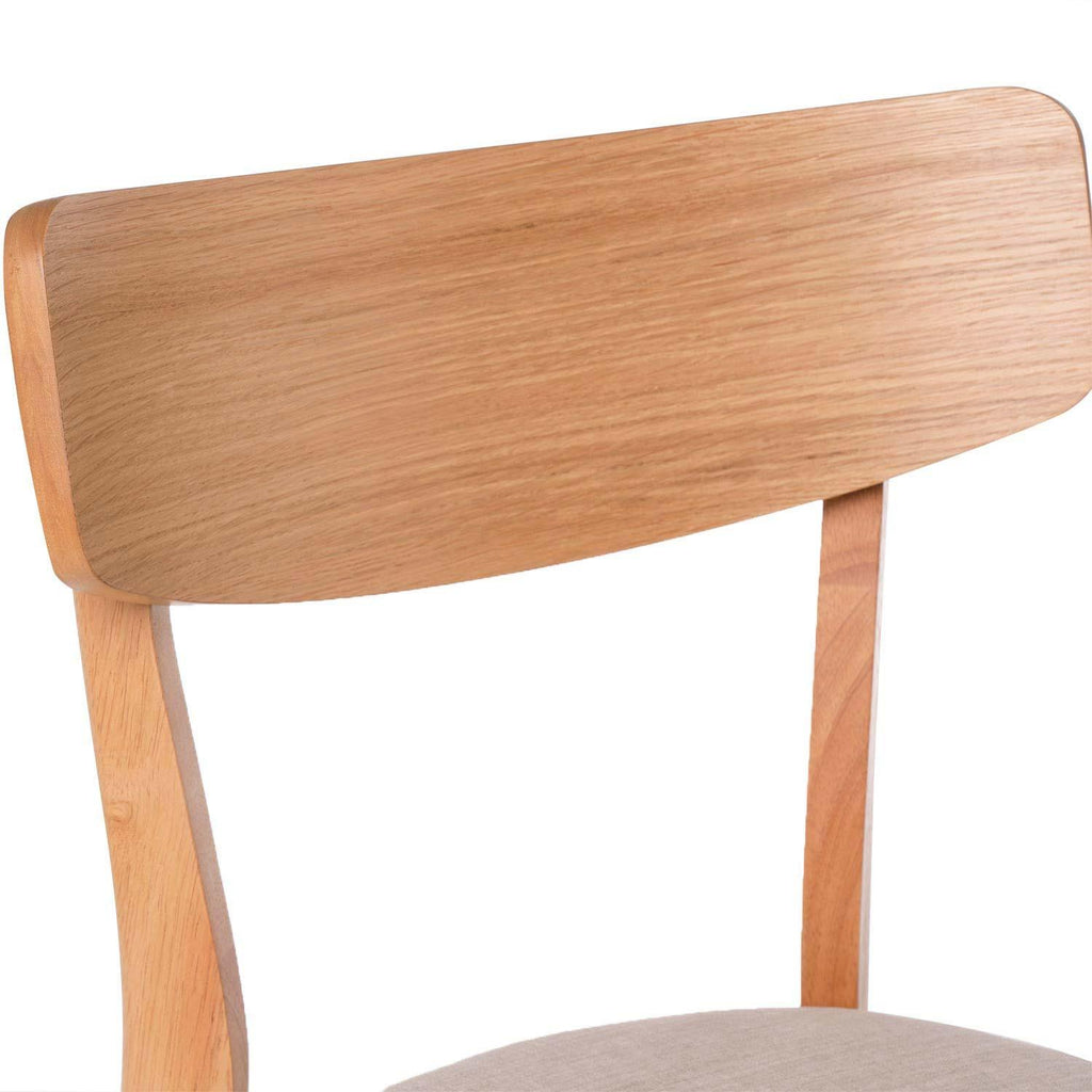 Cadeira Keira Carvalho / beige