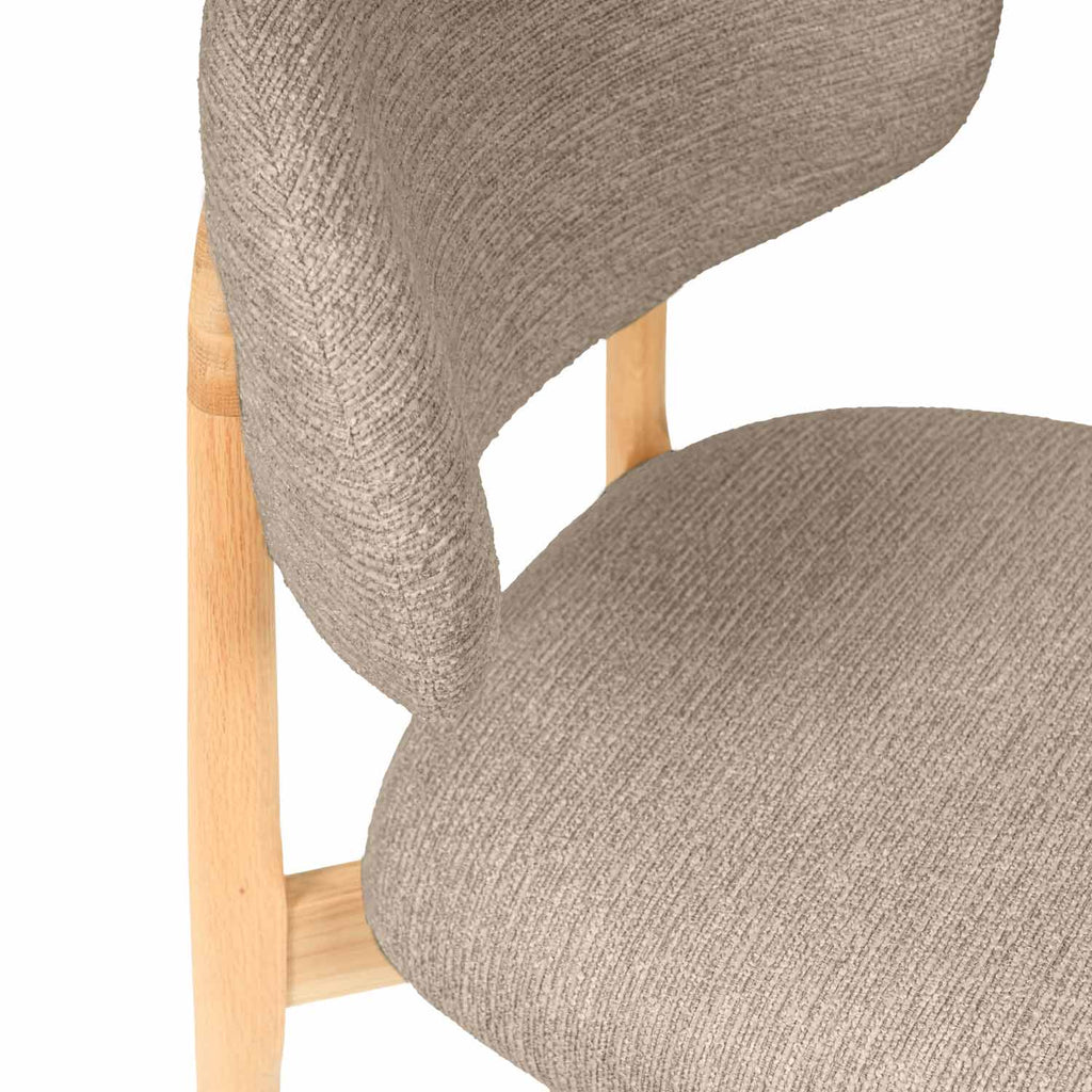 Cadeira Wanda taupe
