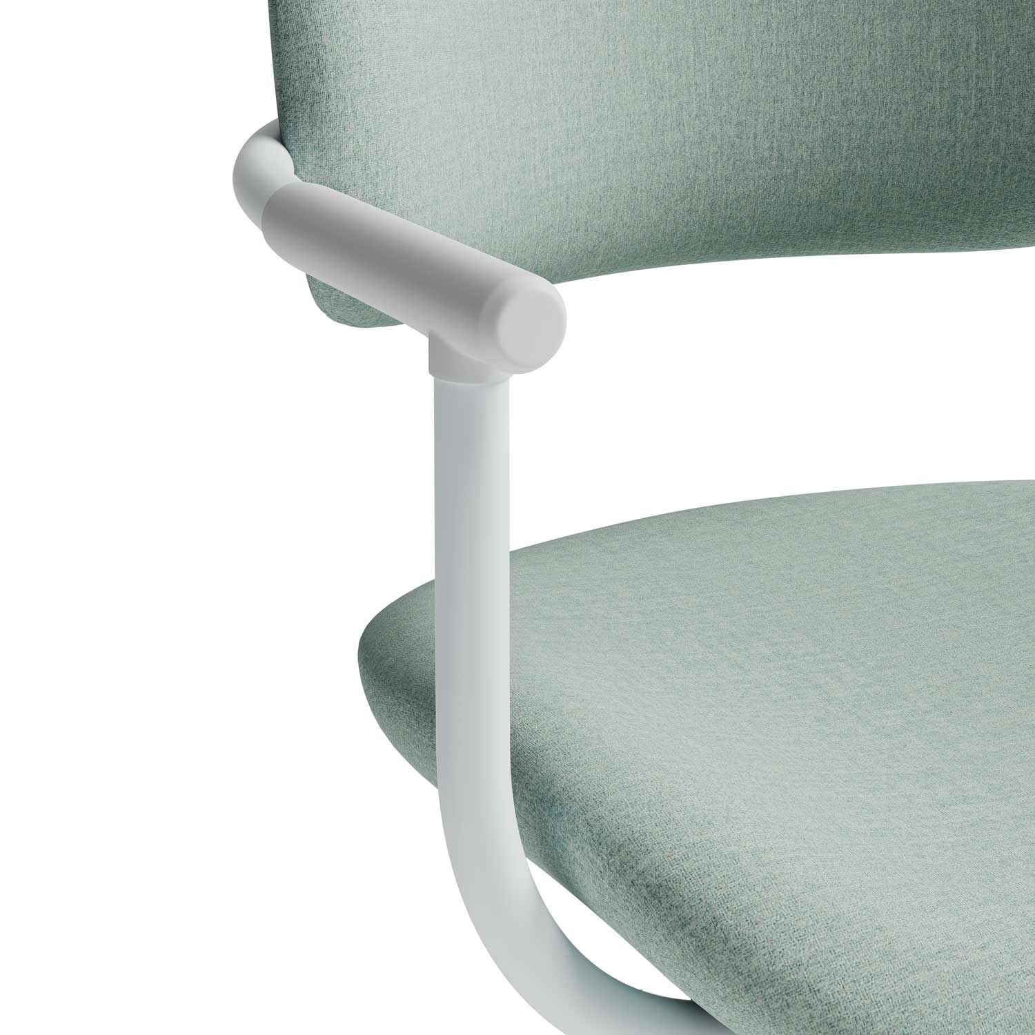 Cadeira de escritorio Oxford menta