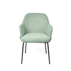 Cadeira Abigail menta / Preto