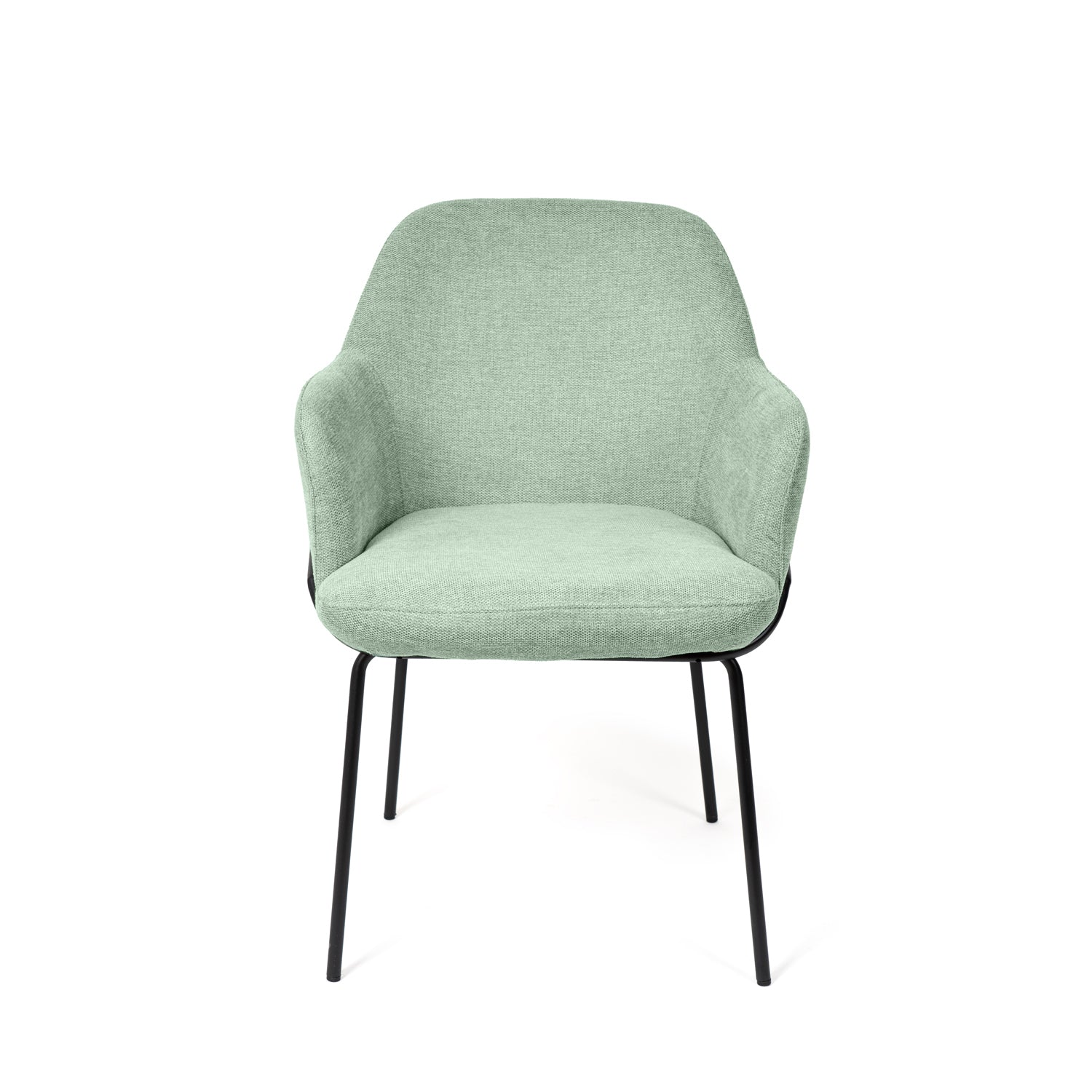 Cadeira Abigail menta / Preto