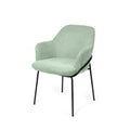 Cadeira Abigail menta / Preto