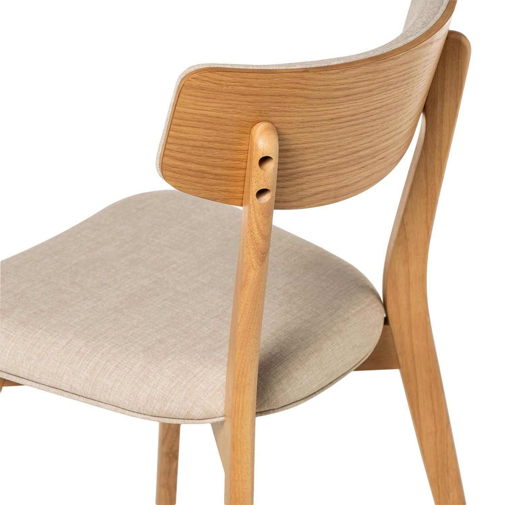 Cadeira SIAN Carvalho / beige
