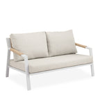 Conjunto Muscat sofá/cadeirões /mesa centro em branco