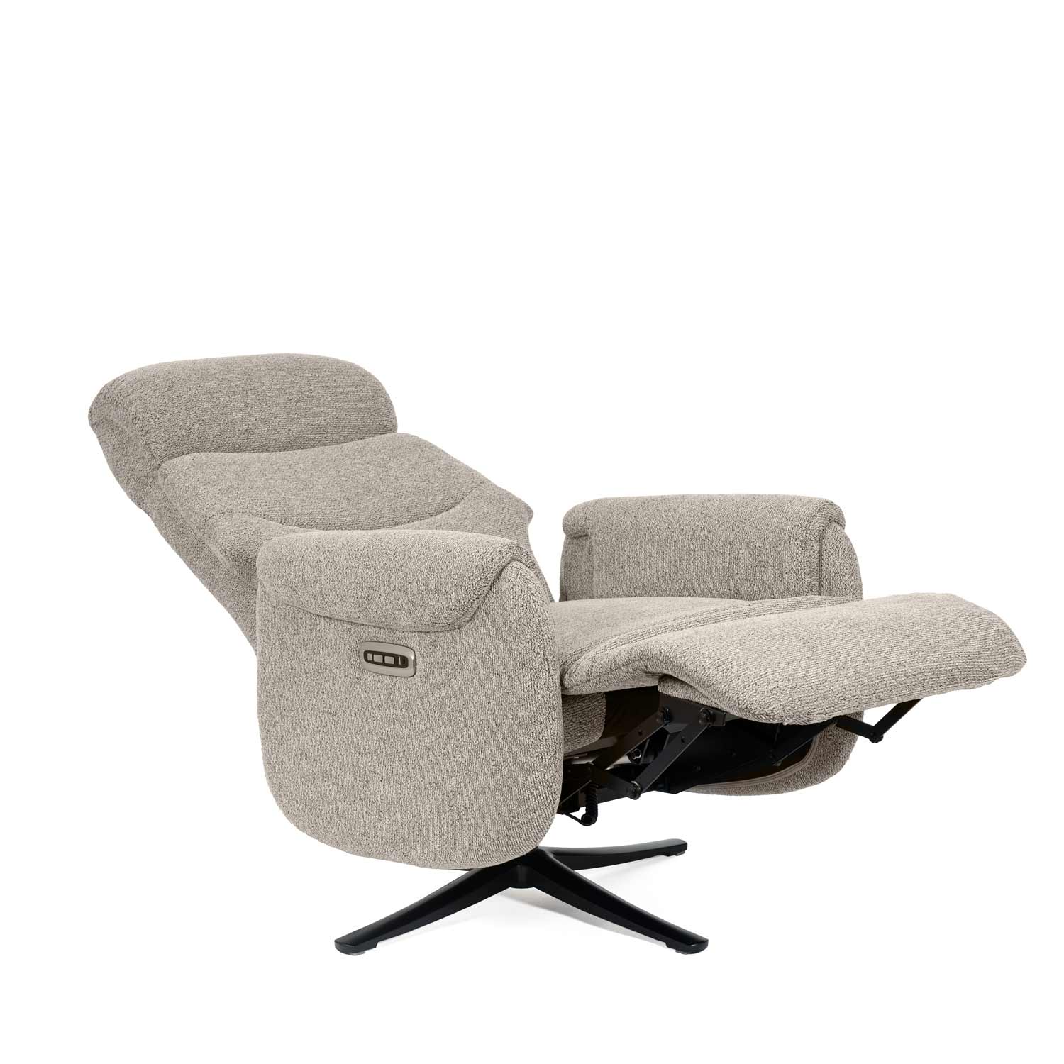 Poltrona Tamiko  relax 2 motores taupe