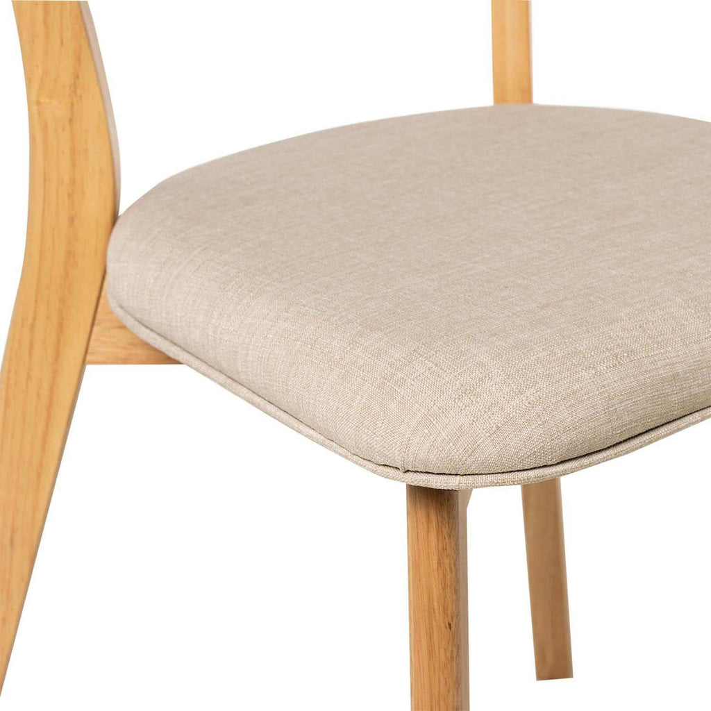 Cadeira SIAN Carvalho / beige
