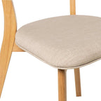 Cadeira SIAN Carvalho / beige