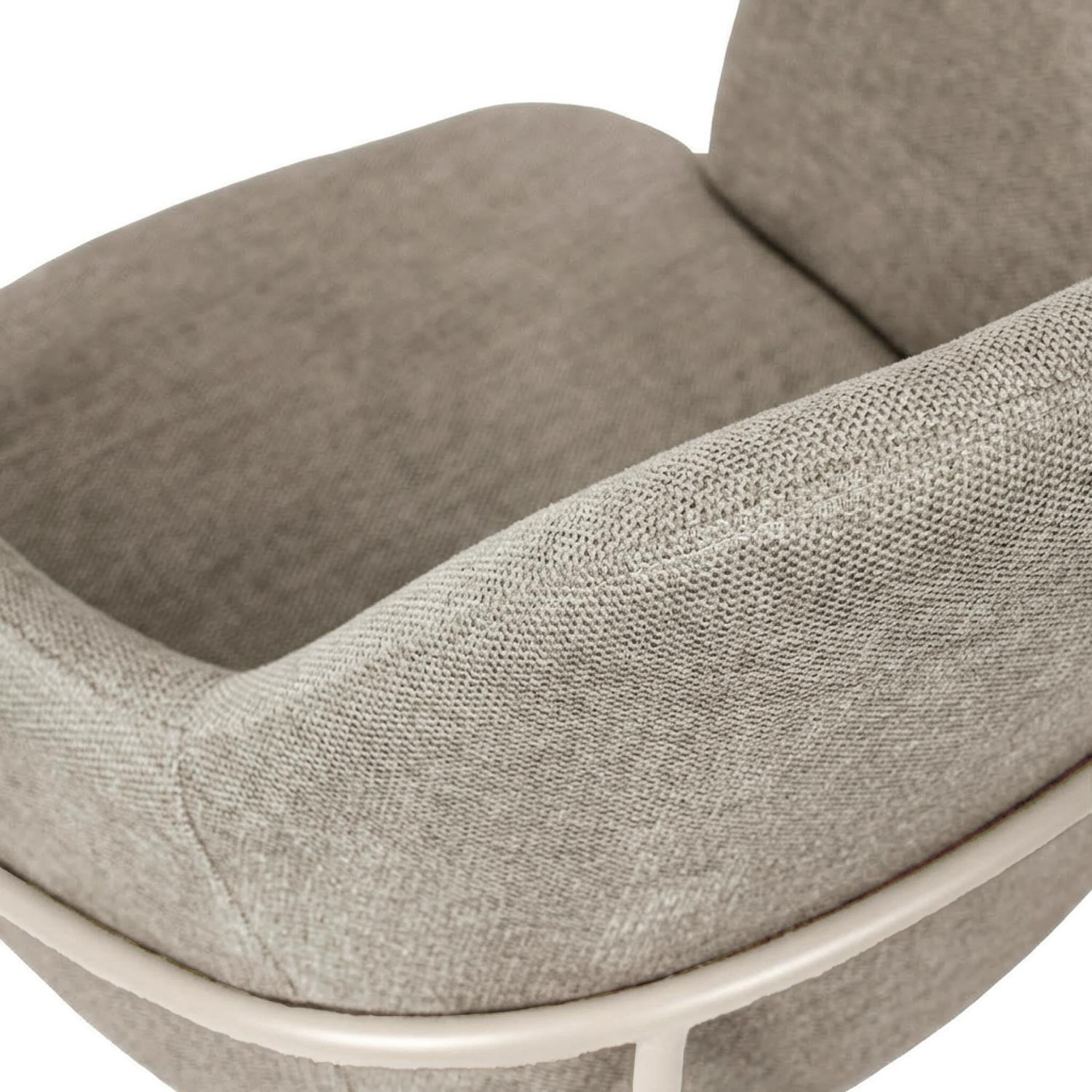 Cadeira Abigail taupe / bege