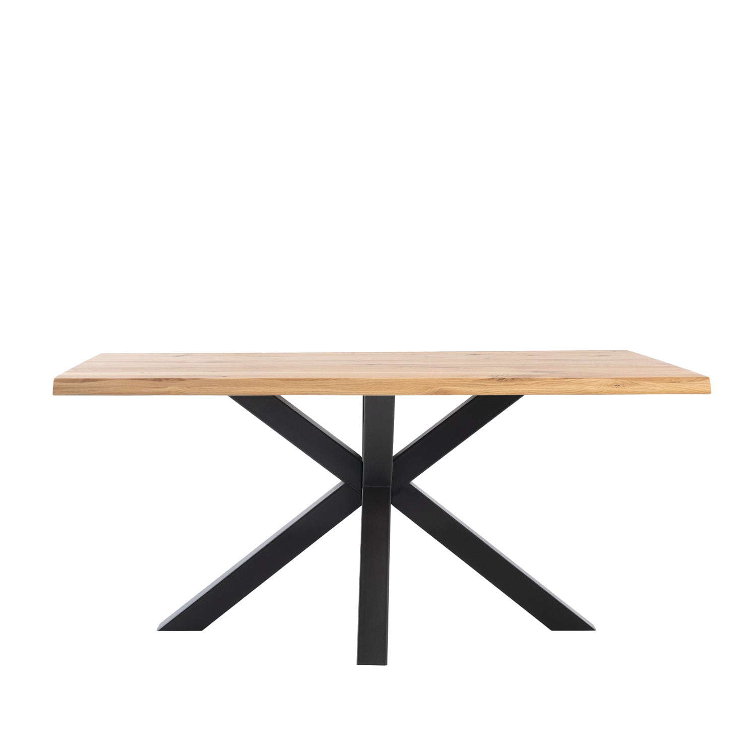 Mesa Grace 160cm natural/preto