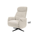 Poltrona Tamiko  relax 2 motores beige