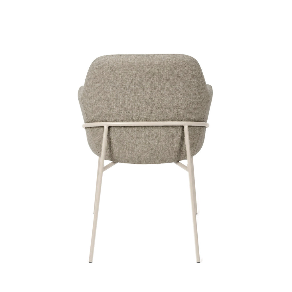 Cadeira Abigail taupe / bege