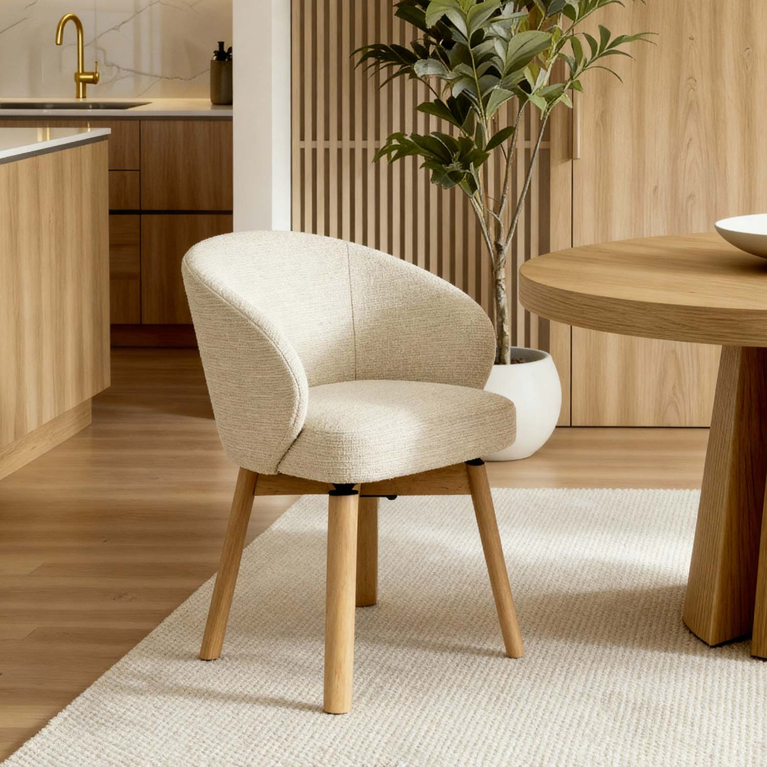 Cadeira Virginia beige