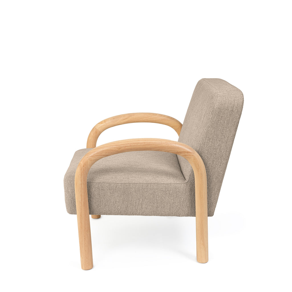 Poltrona Dorothy taupe