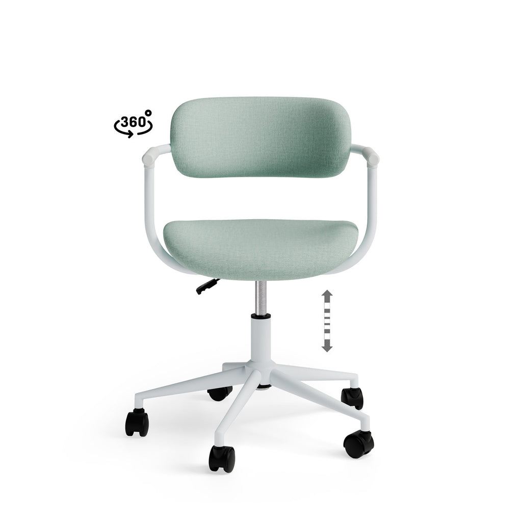 Cadeira de escritorio Oxford menta