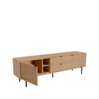 Movel de  Tv Tulsa 180cm carvalho / metal