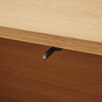 Mesa de cabeceira Sidney 2 gavetas 60cm