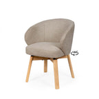 Cadeira Virginia taupe