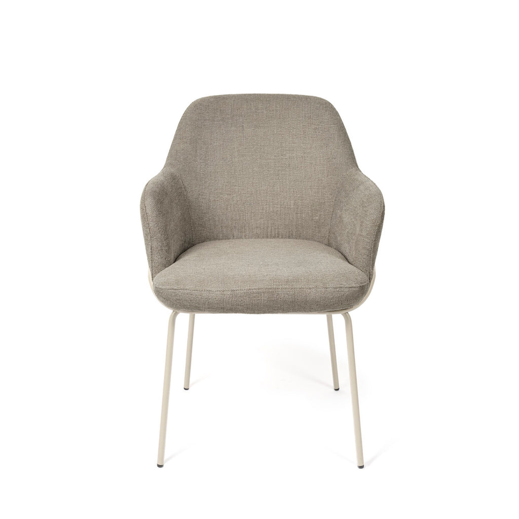 Cadeira Abigail taupe / bege
