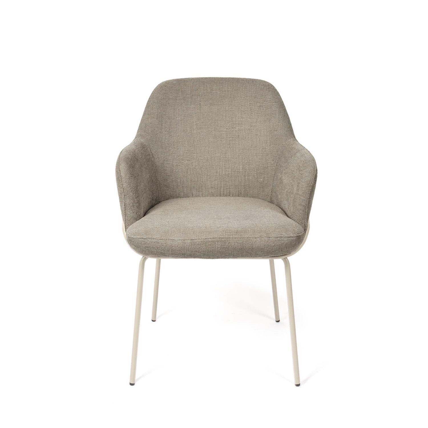 Cadeira Abigail taupe / bege