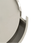 Mesa de cabeceira TIMEO Beige brilho