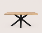Mesa Grace 180cm natural/preto