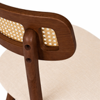 Cadeira Shirley Nogueira / Beige
